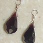 9x20mm Deep Plum INTERCHANGEABLE Earring Charms YG