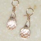 Small Light Pink Qtz INTERCHANGEABLE Earring Charms YG
