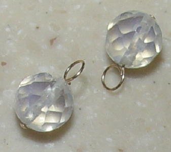 10mm Opalite INTERCHANGEABLE Earring Charms YG