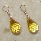 7x13mm Yellow CZ INTERCHANGEABLE Earring Charms YG