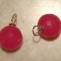 Magenta Jade INTERCHANGEABLE Earring Charms YG or SS