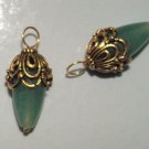 Crown Aventurine INTERCHANGEABLE Earring Charms YG orSS
