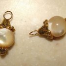 Fancy 10mm MOP INTERCHANGEABLE Earring Charms YG or SS