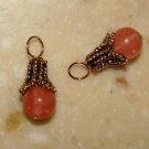 Fancy 6m Cherry INTERCHANGEABLE Earring Charms YG or SS
