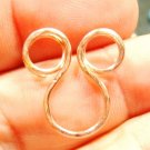 INTERCHANGEABLE Pendant Hanger Connector FITS 5mm Omega 14K Rose Gold Filled