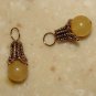 Fancy 6mm Yellow INTERCHANGEABLE Earring Charms YG - SS