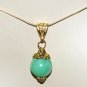 11mm Green Chalcedony INTERCHANGEABLE Earring Charms YG
