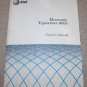 AT&T Electronic Typewriter 6610 SureSpell II Dictionary With Manual