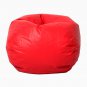 Classic Vinyl Bean Bag,Ruby Red