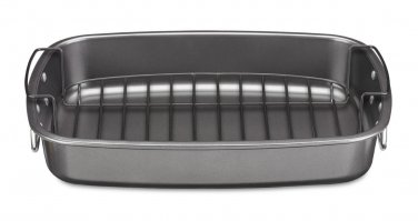 Ovenware Classic Collection 17 by 12-Inch Roaster with Removable Rack