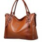 Genuine Leather Tote Diaper Bag