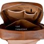 Genuine Leather Backpack Baby Diaper Bag