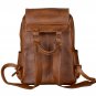 Genuine Leather Backpack Baby Diaper Bag