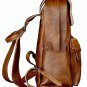 Genuine Leather Backpack Baby Diaper Bag
