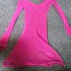 Sexy mesh pink lingerie