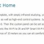 WI to IR RF smart remote controller