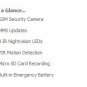 GSM security camera with motion detection