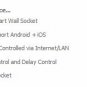 wi fi smart wall socket remote controlled