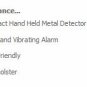 security metal detector