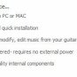 USB electric guitar connector