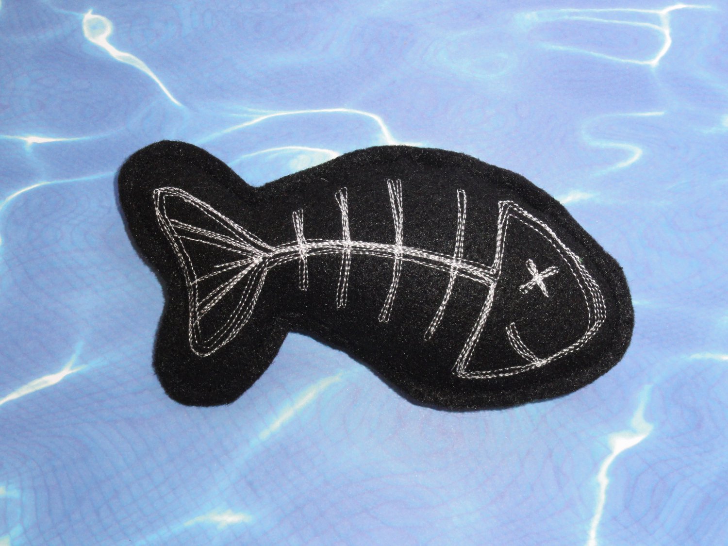 Catnip Fish Bone Cat Toy