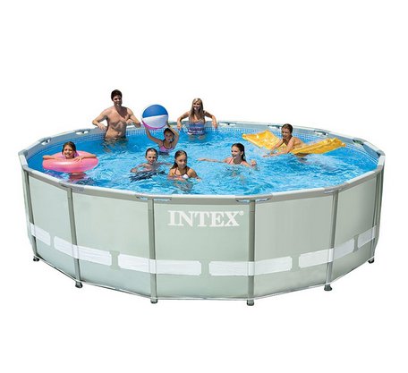 Intex 16ft X 48in Ultra Frame Pool Set with Filter Pump & Saltwater System