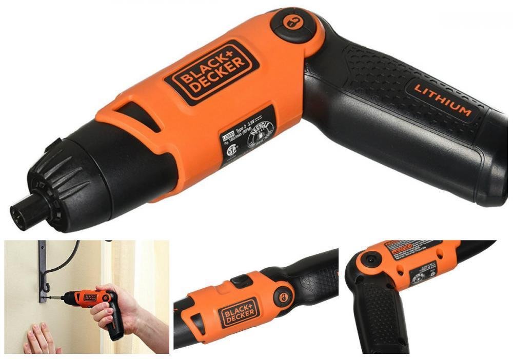 BLACK+DECKER LI2000 3.6Volt 3Position Rechargeable Lithium Ion