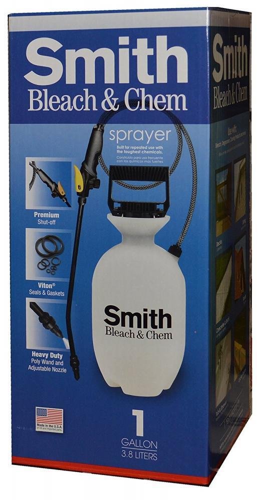Smith 190285 1Gallon Bleach and Chemical Sprayer for Lawns Gardens or...
