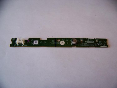 TOSHIBA INTERFACE LED BOARD PE0628A-1 TOSHIBA 52RV535U