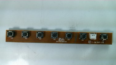 COBY 001-FV40-2830-00R KEY CONTROL BOARD