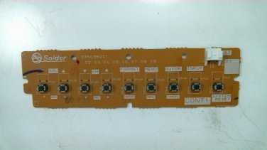 MITSUBISHI 935D98201 Button Set / Key Controller Board