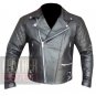 Custom 4588 Black Cowhide Leather Motorbike Safety Jacket By ButtCo Group