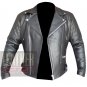 Custom 4588 Black Cowhide Leather Motorbike Safety Jacket By ButtCo Group