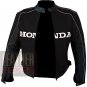Honda 5523 Black Pure Cowhide Leather Safety Racing Biker Jacket By ButtCo Group