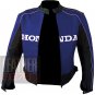 Outstanding New Arrival Cowhide Leather Motorbike Racing Jacket ... Honda 5523 Blue