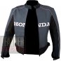 New Arrival Cowhide Leather Safety Motorbike Jacket ... Honda 5523 Grey Coat
