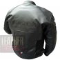 Honda 5524 Black Pure Cowhide Leather Racing Safety Jacket By ButtCo Group