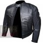 Honda 5524 Black Pure Cowhide Leather Racing Safety Jacket By ButtCo Group