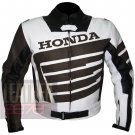 Excellent Pure Cowhide Leather Jackets For Professional Bikers ... Honda 9019 Brown