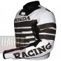 Excellent Pure Cowhide Leather Jackets For Professional Bikers ... Honda 9019 Brown