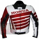 Best Option For Professional BIKE Racers .. Cowhide leather Honda 9019 Red Jacket