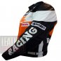 New Arrival Pure Cowhide Leather Safety Racing Jacket ... Honda CBR Orange