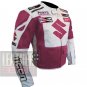 Suzuki 4269 Pink Pure Outclass Cowhide Leather Jackets For Professional Ladies Bikers