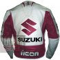Suzuki 4269 Pink Pure Outclass Cowhide Leather Jackets For Professional Ladies Bikers