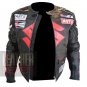 Suzuki Icon 4269 Black Pure Cowhide Leather Safety Racing Jacket By ButtCo Group