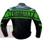 New Arrival Safety Winter Pure Cowhide Leather Racing Jacket Yamaha 0120 Green