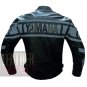 Yamaha 0120 Grey Genuine Cowhide Leather Safety Jacket For Professional Bikers