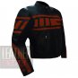 Pure Genuine Cowhide Racing Leather Jacket ... Yamaha 0120 Orange Coat