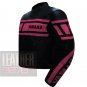 New Arrival Pure Cowhide Leather Jackets For Ladies ... Yamaha 0120 Pink