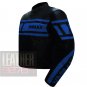 Yamaha 0120 Sky Blue Pure Genuine Cowhide Leather Racing Jackets For Bikers